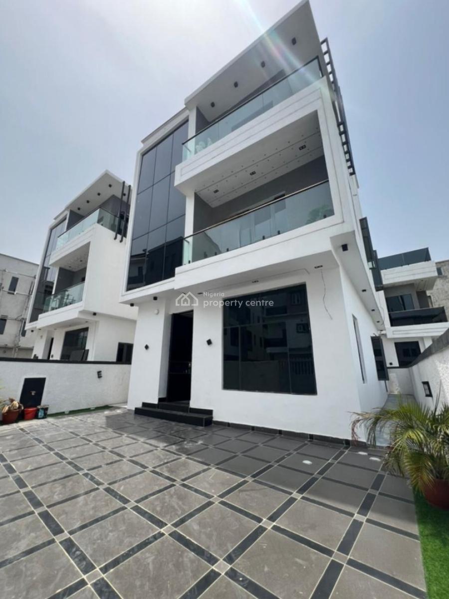 Exclusive Newly Built 5 Bedroom Fully Detached Duplex with Bq, Ologolo, Lekki, Lagos, Detached Duplex for Sale