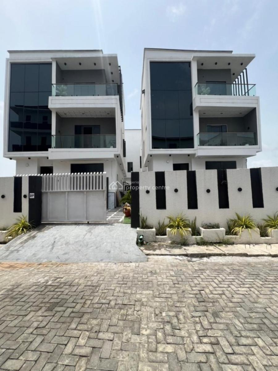 Exclusive Newly Built 5 Bedroom Fully Detached Duplex with Bq, Ologolo, Lekki, Lagos, Detached Duplex for Sale