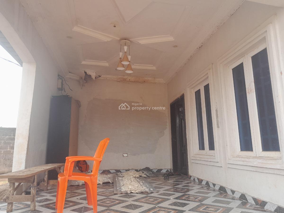 3 Masters Bedrooms Bungalow with Pop Ceiling 120ft By 80ft Land, Aruogba Community, Off Airport Road, Gra, Benin, Oredo, Edo, Terraced Bungalow for Sale