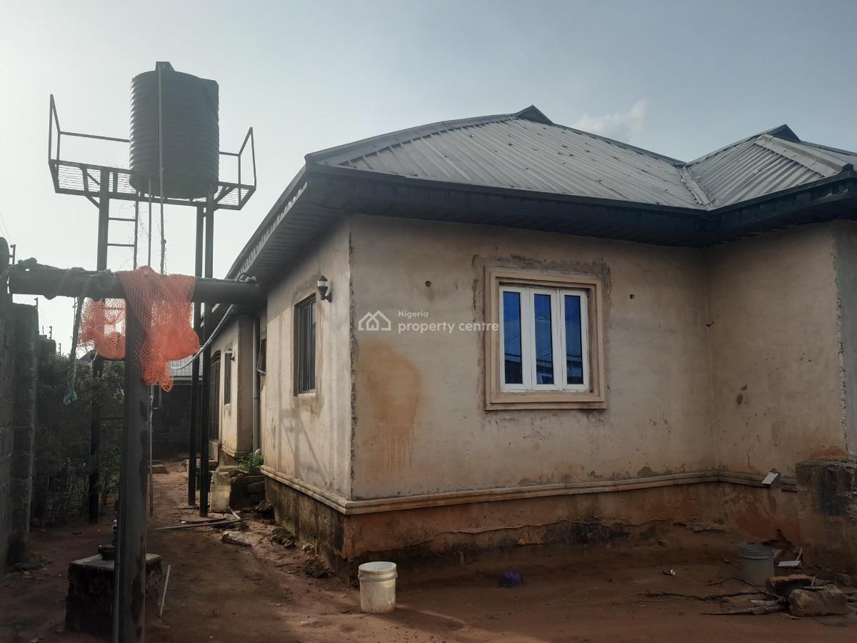 3 Masters Bedrooms Bungalow with Pop Ceiling 120ft By 80ft Land, Aruogba Community, Off Airport Road, Gra, Benin, Oredo, Edo, Terraced Bungalow for Sale