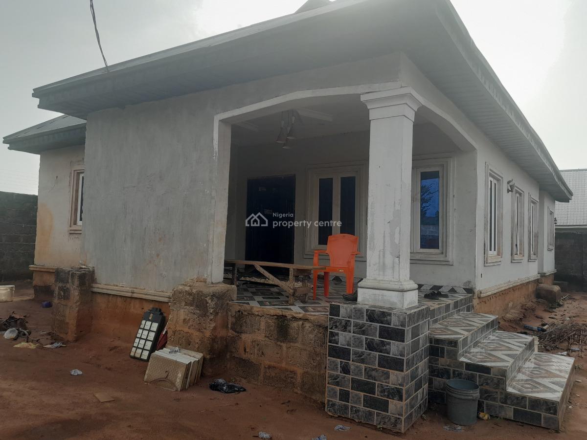 3 Masters Bedrooms Bungalow with Pop Ceiling 120ft By 80ft Land, Aruogba Community, Off Airport Road, Gra, Benin, Oredo, Edo, Terraced Bungalow for Sale