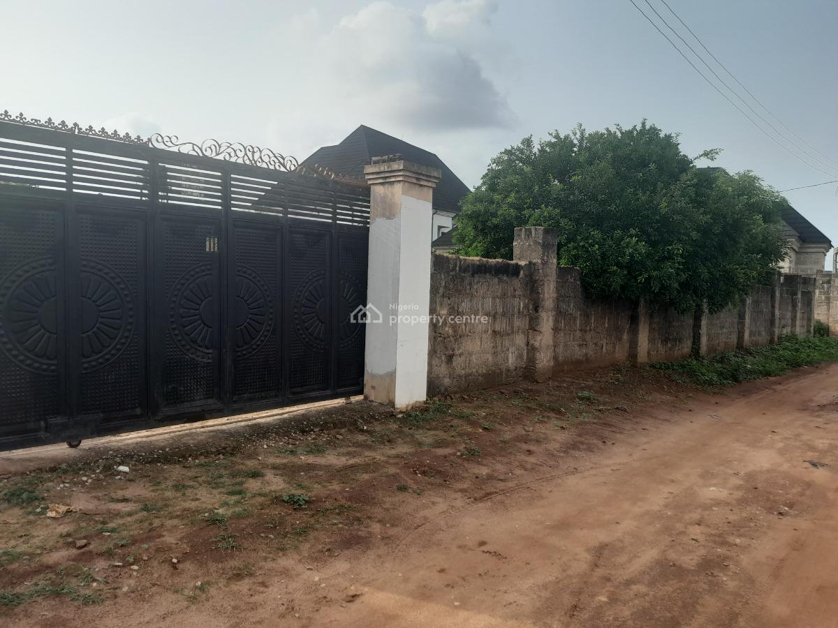 3 Masters Bedrooms Bungalow with Pop Ceiling 120ft By 80ft Land, Aruogba Community, Off Airport Road, Gra, Benin, Oredo, Edo, Terraced Bungalow for Sale