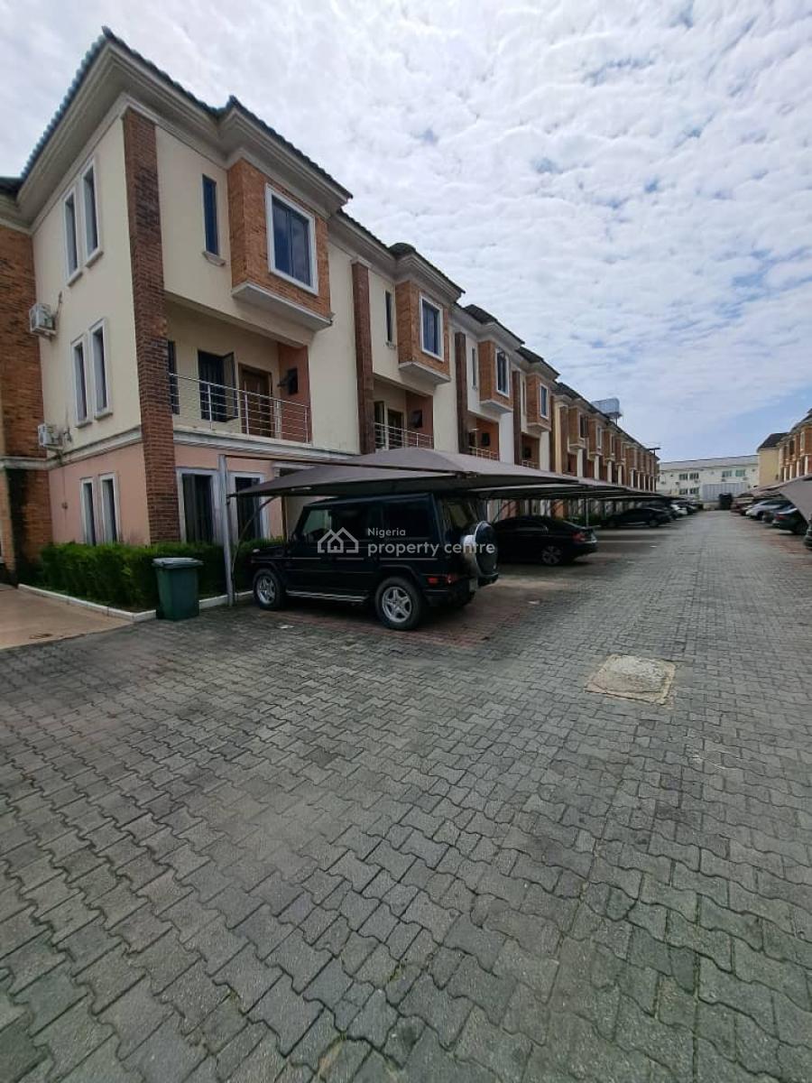Spacious 4 Bedroom Terrace Duplex with a Room Bq, Lekki, Lagos, Terraced Duplex for Sale