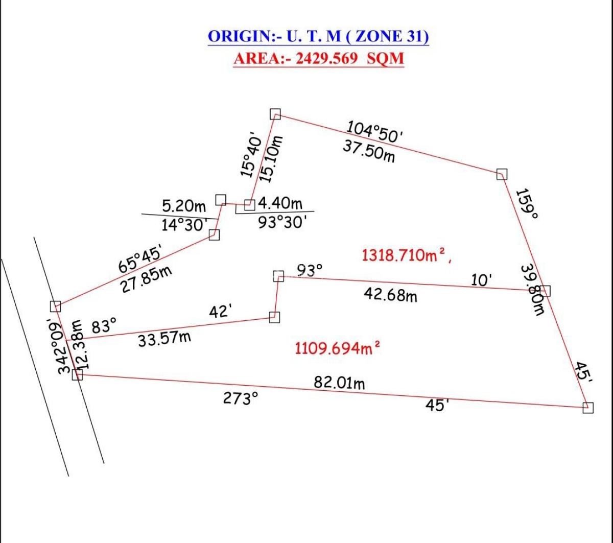 1109sqm  of Land, Inside Kobiowu Crescent Iyaganku Gra, Ibadan, Oyo, Land for Sale