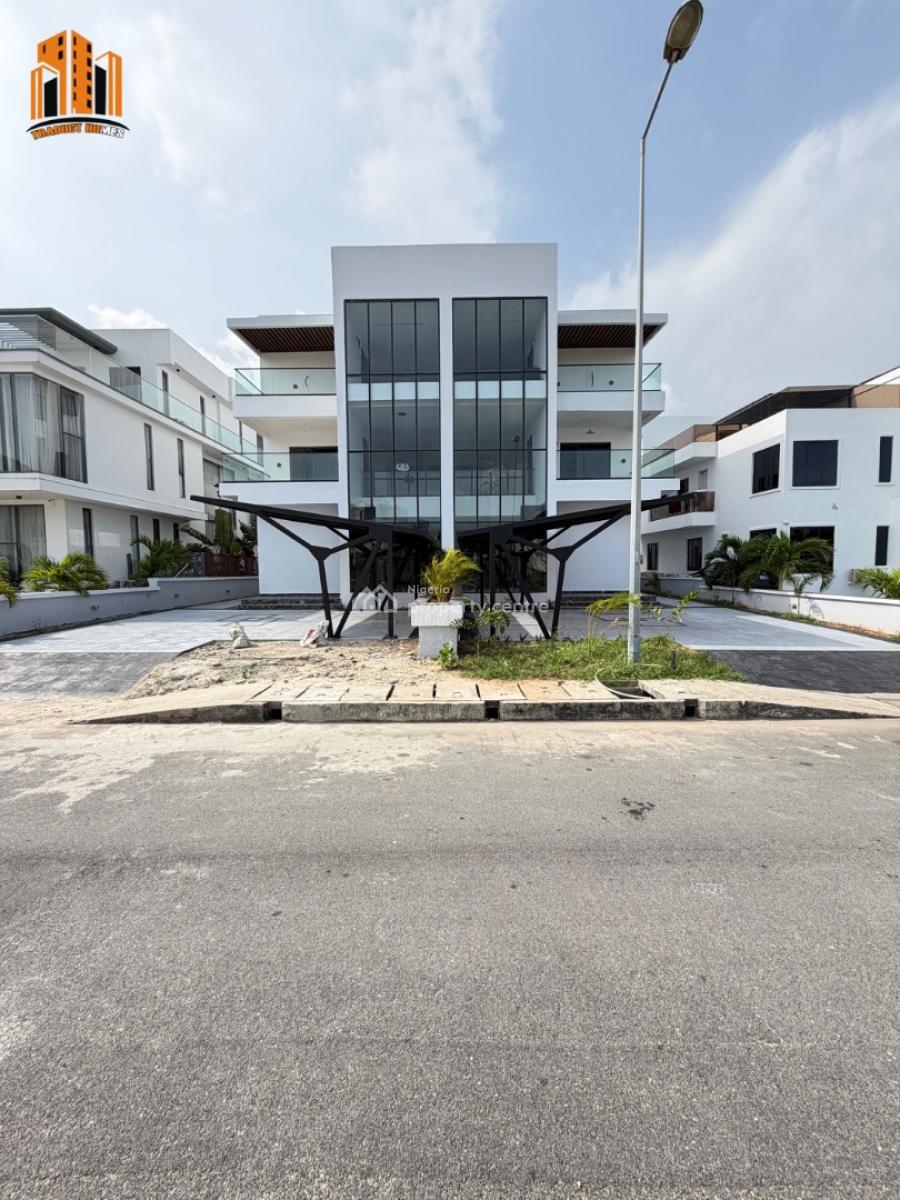 Luxury 5 Bedroom Home with Elevator, Cowrie Creek, Ikate, Lekki, Lagos, Semi-detached Duplex for Sale