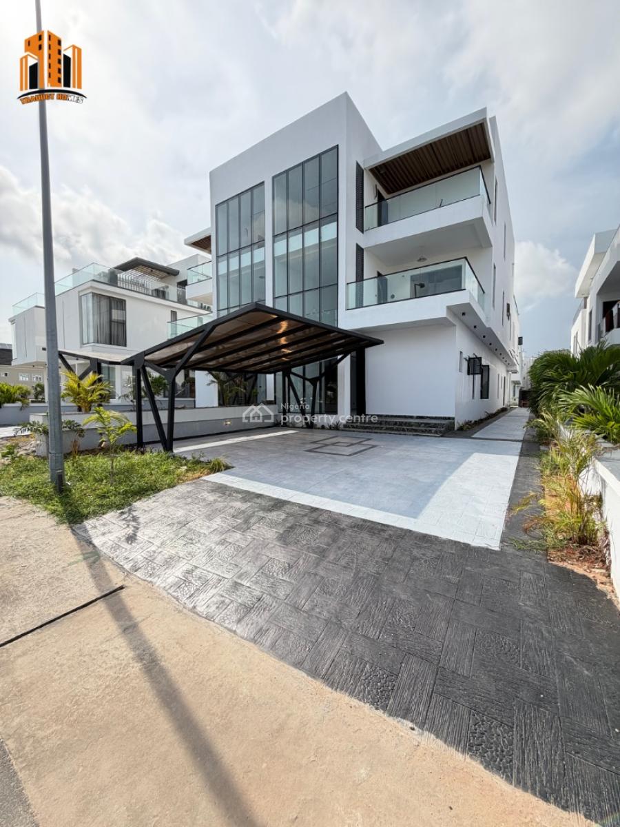 Luxury 5 Bedroom Home with Elevator, Cowrie Creek, Ikate, Lekki, Lagos, Semi-detached Duplex for Sale