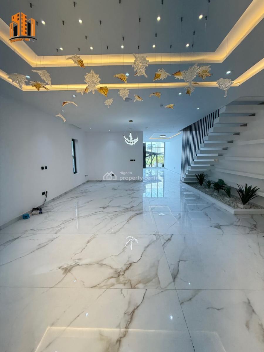 Luxury 5 Bedroom Home with Elevator, Cowrie Creek, Ikate, Lekki, Lagos, Semi-detached Duplex for Sale