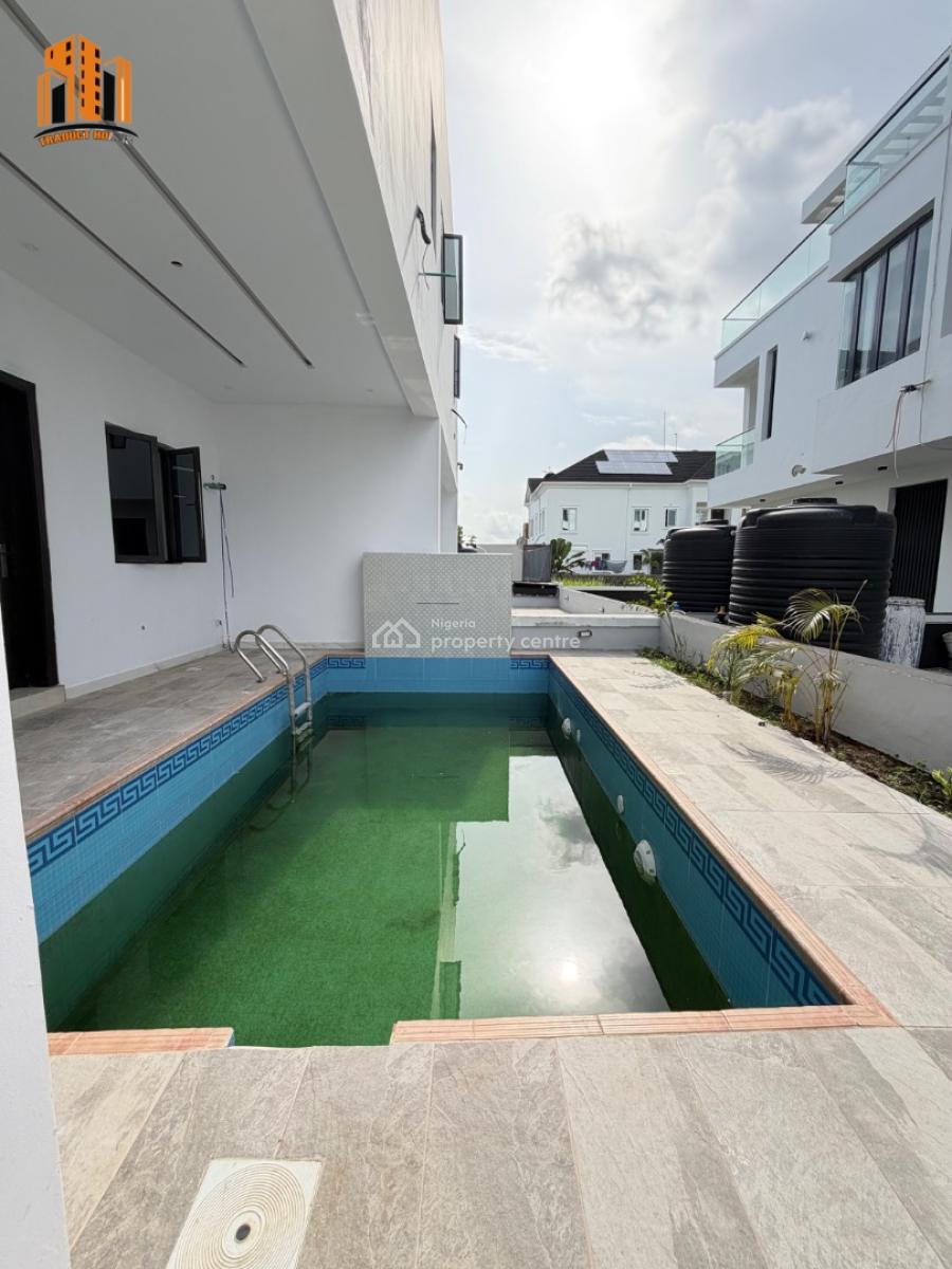 Luxury 5 Bedroom Home with Elevator, Cowrie Creek, Ikate, Lekki, Lagos, Semi-detached Duplex for Sale