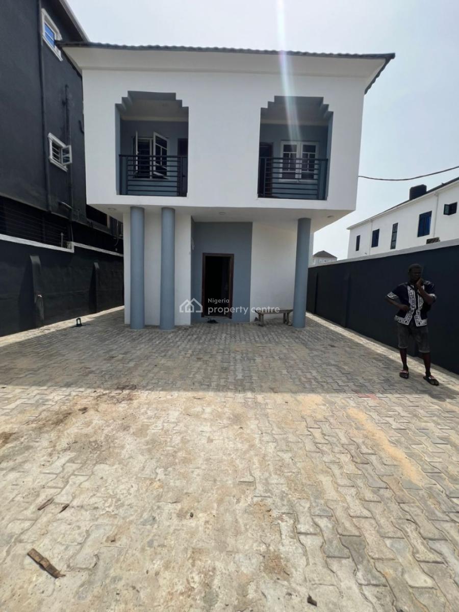 Standard Spacious Newly Built 2 Bedroom Apartment in a Secure Estate, Ologolo, Lekki, Lagos, Flat / Apartment for Rent