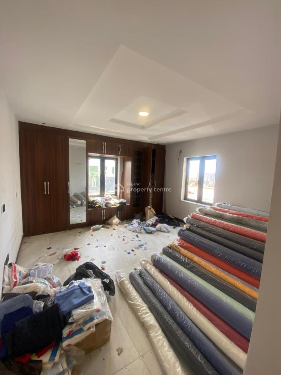 a Luxury 3 Bedroom Paint House with 2 Parlor and a Rooftop Party Space, Ikate Right, Ikate, Lekki, Lagos, House for Rent