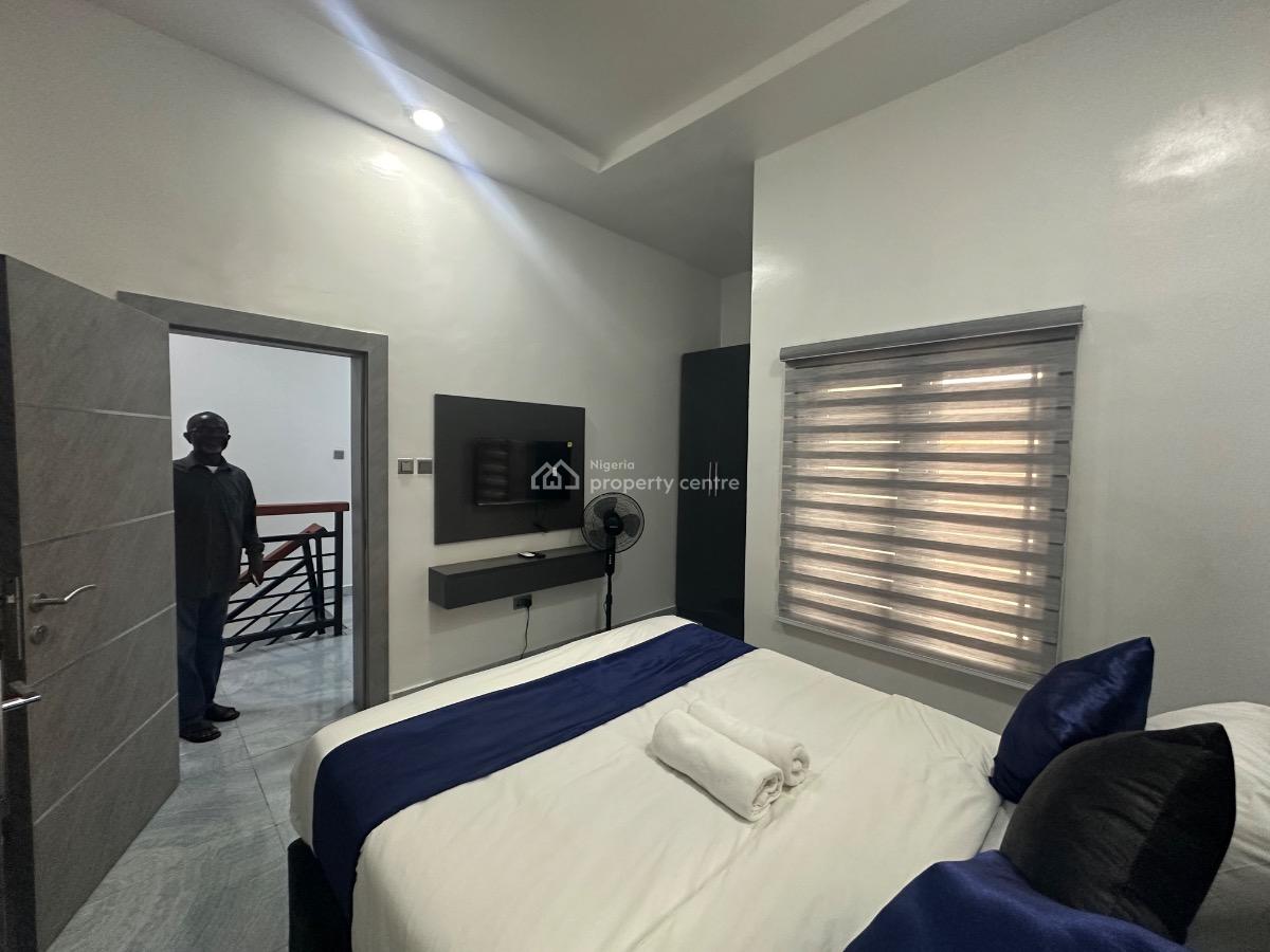 Luxury Funished 3 Bedroom Duplex with Excellent Facilities, Ikota Villa Estate, Lekki, Lagos, Terraced Duplex for Rent