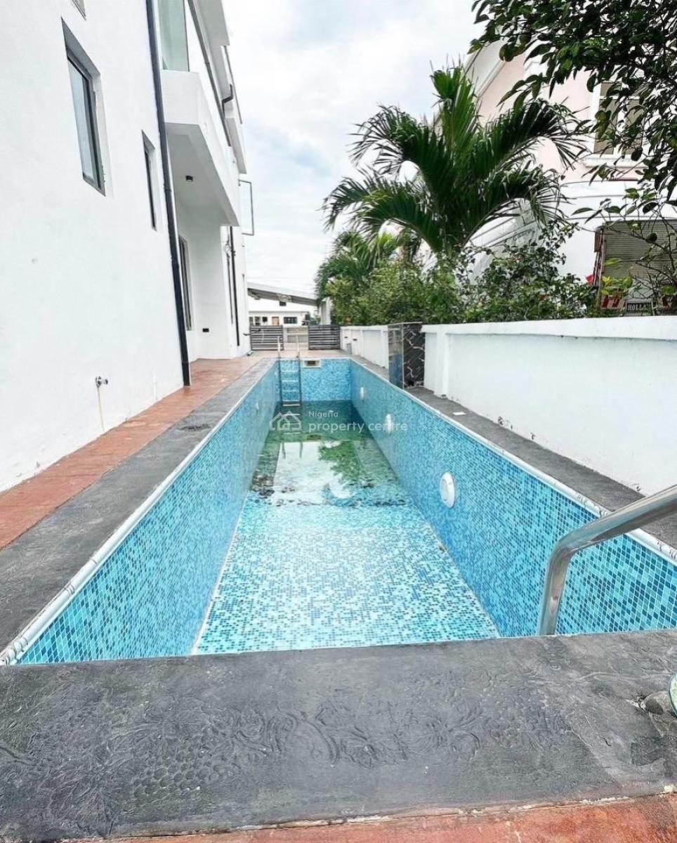 5 Bedroom Semi Detached Duplex with Pool and Bq, Vgc, Lekki, Lagos, Semi-detached Duplex for Rent
