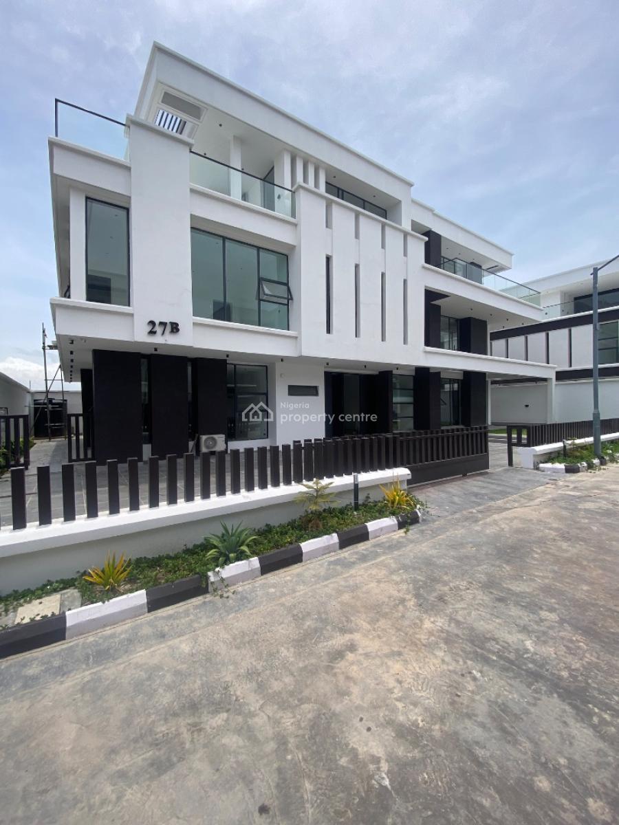 Newly Built 5 Bedroom Duplex with Spacious Car Park, Osapa London, Osapa, Lekki, Lagos, Detached Duplex for Sale