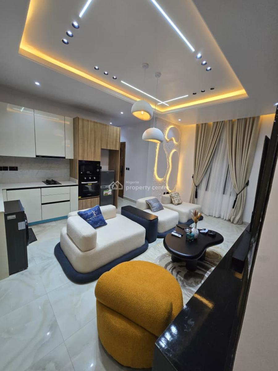 Monthly Newly Furnished One Bedroom Apartment, Freedom Way, Lekki Phase 1, Lekki, Lagos, House Short Let
