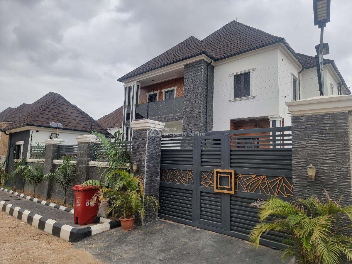 Luxury 4 Bedroom Detached Duplex with Security House, Day Spring Church Axis, Lugbe District, Abuja, Detached Duplex for Sale
