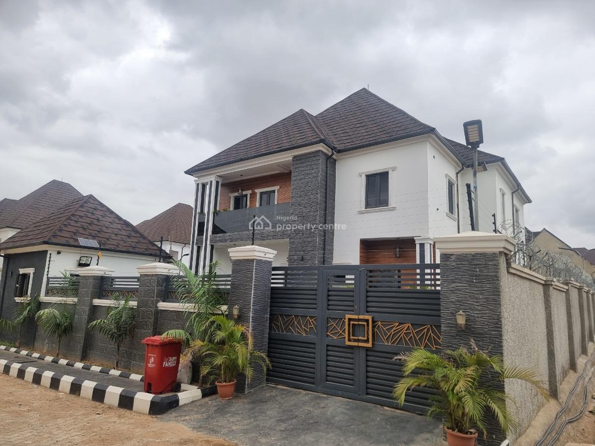 Luxury 4 Bedroom Detached Duplex with Security House, Day Spring Church Axis, Lugbe District, Abuja, Detached Duplex for Sale