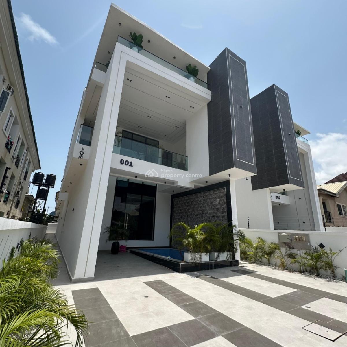 Luxurious 5 Bedroom Fully Detached Duplex with Bq, Swimming Pool, Ikota, Lekki, Lagos, Detached Duplex for Sale