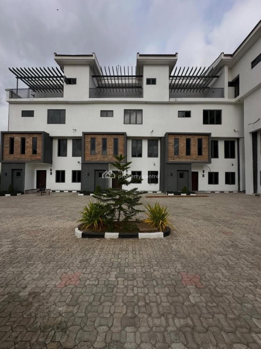 New 5 Bedroom Terrace Duplex + Boys Quarters & Open Terrace, Jabi, Abuja, Terraced Duplex for Sale