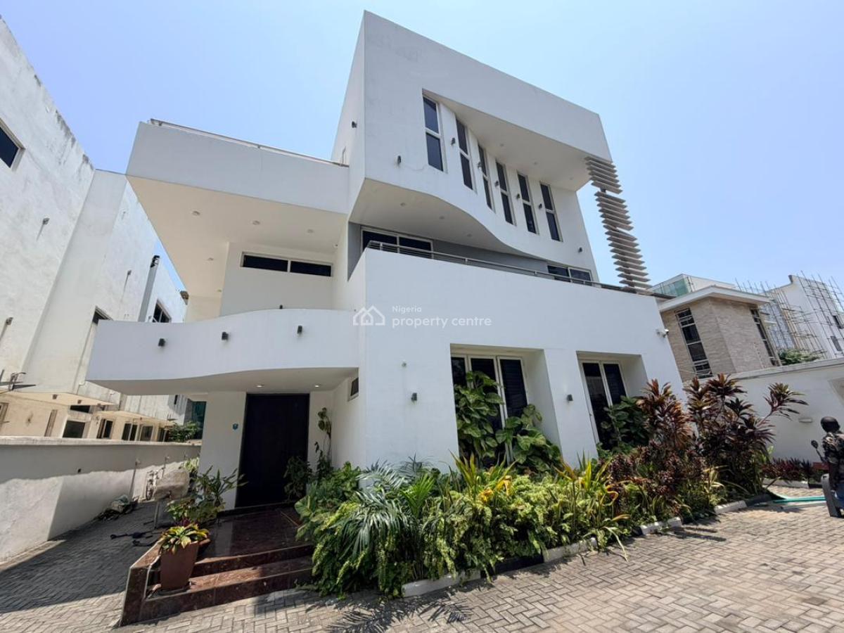 Architectural Masterpiece 5 Bedroom Detached House, Banana Island, Ikoyi, Lagos, House for Rent
