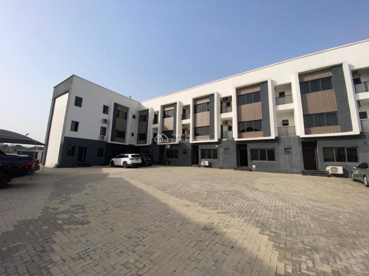 New Built 4 Bedroom Terraced Duplex with a Bq, Jahi, Abuja, House for Rent
