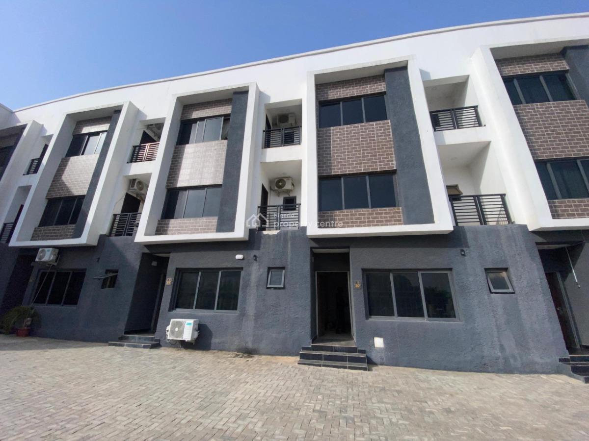 New Built 4 Bedroom Terraced Duplex with a Bq, Jahi, Abuja, House for Rent