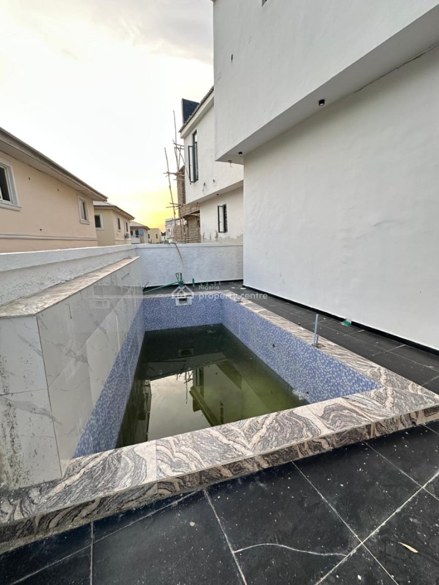 Spacious 5 Bedroom Fully Detached Duplex with Bq and Swimming Pool, Ikota, Lekki, Lagos, Detached Duplex for Sale