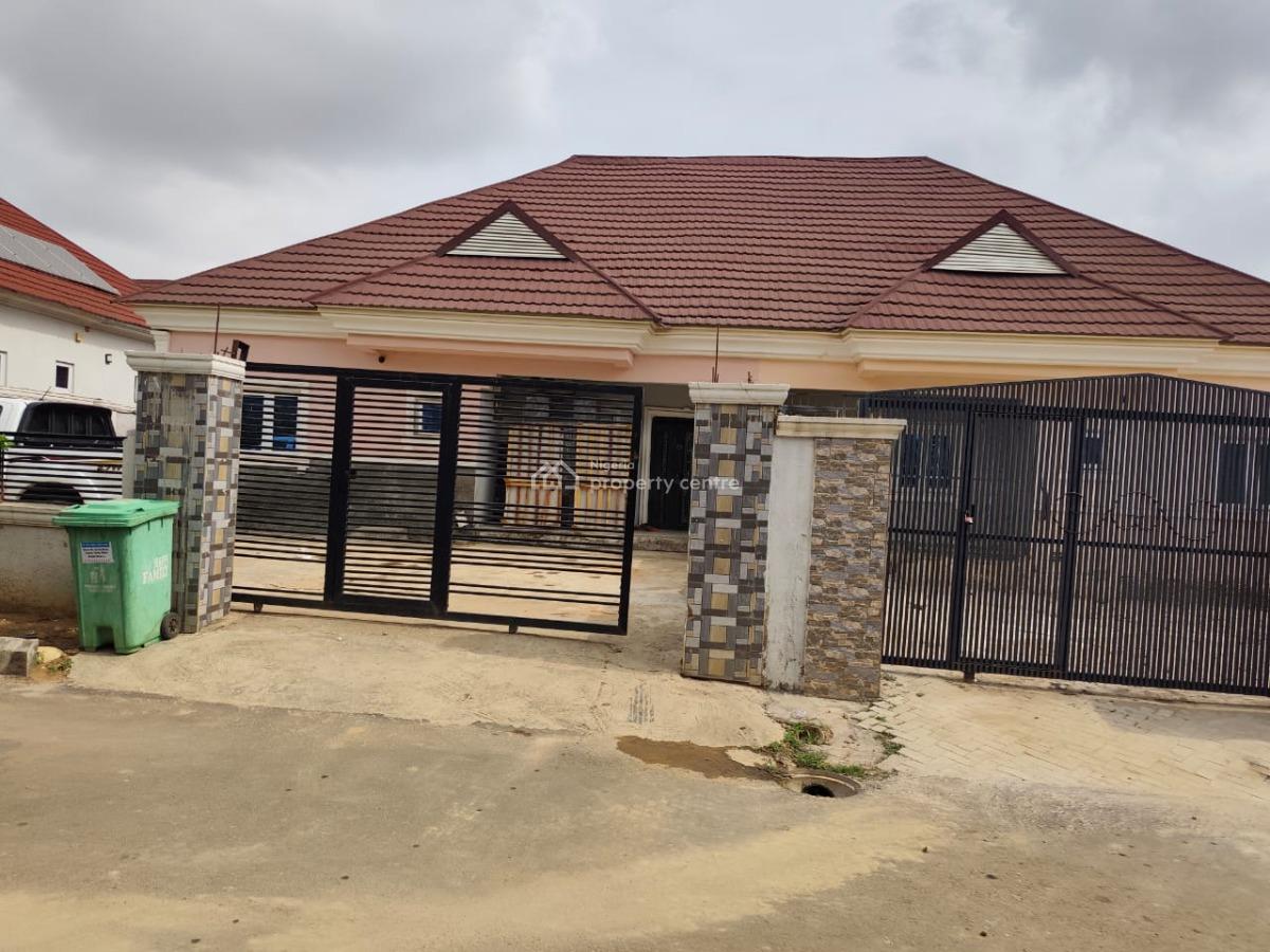Standard 3 Bedroom Semi Detached Bungalow, Palm Height Estate Phase 4 ,along Von, Lugbe District, Abuja, Semi-detached Bungalow for Sale