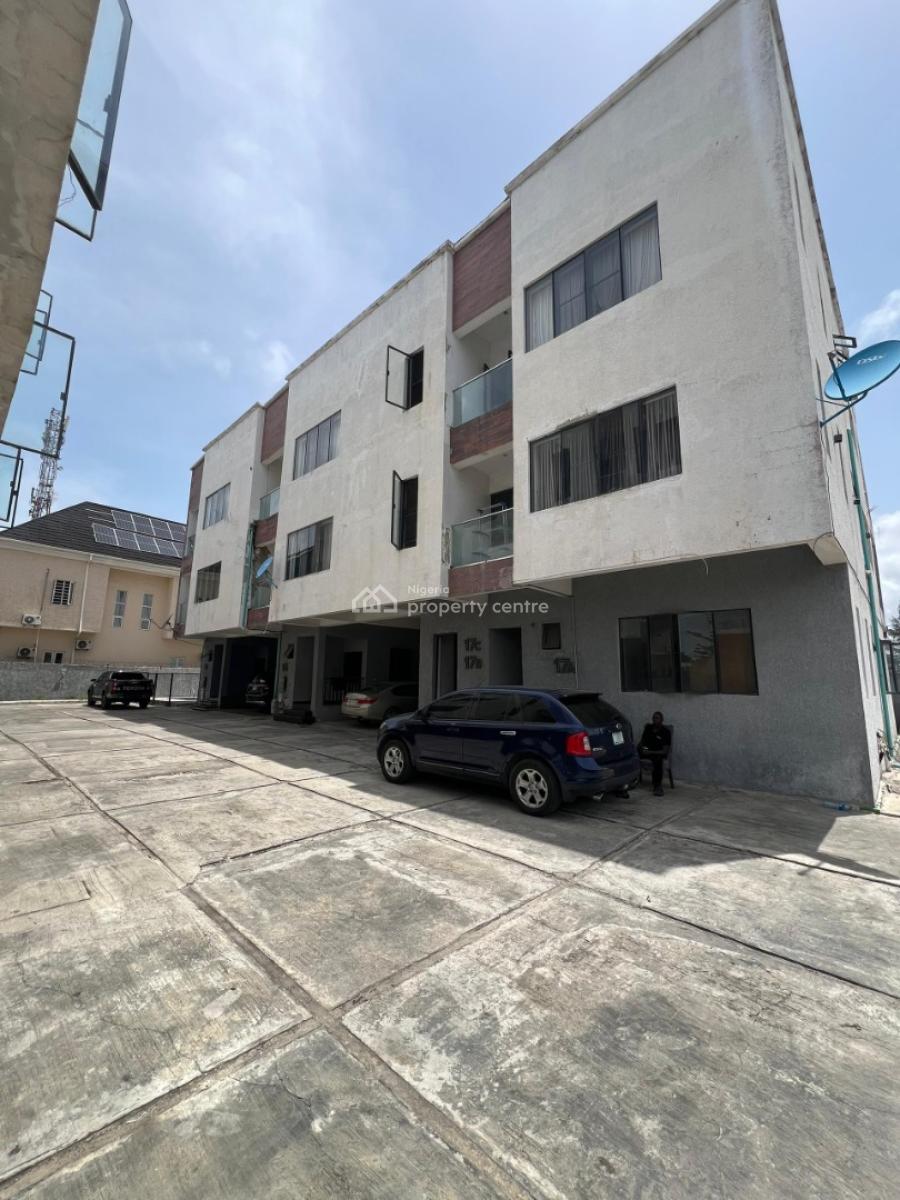 4 Bedroom Terrace Duplex with a Bq, Chevron, Lekki, Lagos, Terraced Duplex for Rent