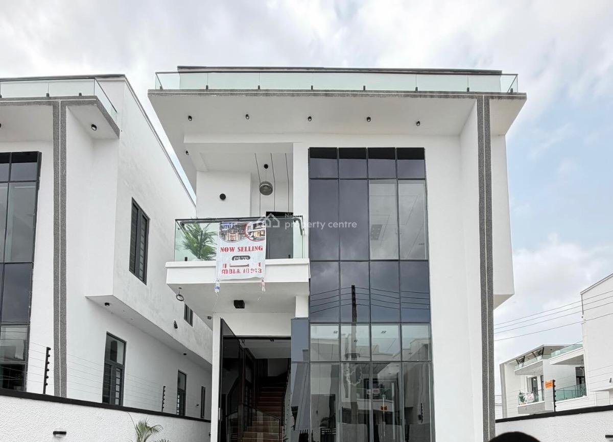 Contemporary 4 Bedroom Detached Duplex with Swimming Pool and Bq, Ajah, Ajah, Lagos, Detached Duplex for Sale