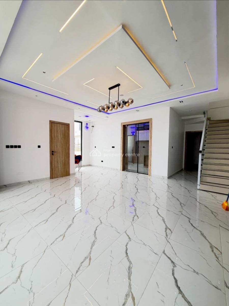 Contemporary 4 Bedroom Detached Duplex with Swimming Pool and Bq, Ajah, Lagos, Detached Duplex for Sale