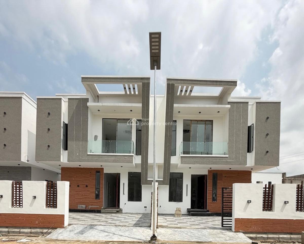 Contemporary 4 Bedroom Detached Duplex with Bq, Ajah, Ajah, Lagos, Detached Duplex for Sale