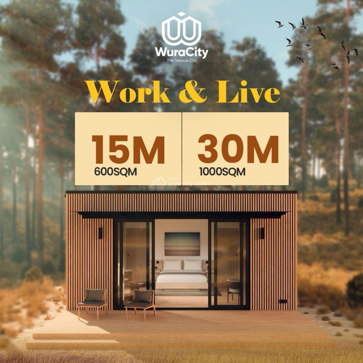 Serviced Land with Excision and Perimeter Fencing in a Prime Neighborhood, Wura City, Lekki Free Trade Zone, Lekki, Lagos, Mixed-use Land for Sale