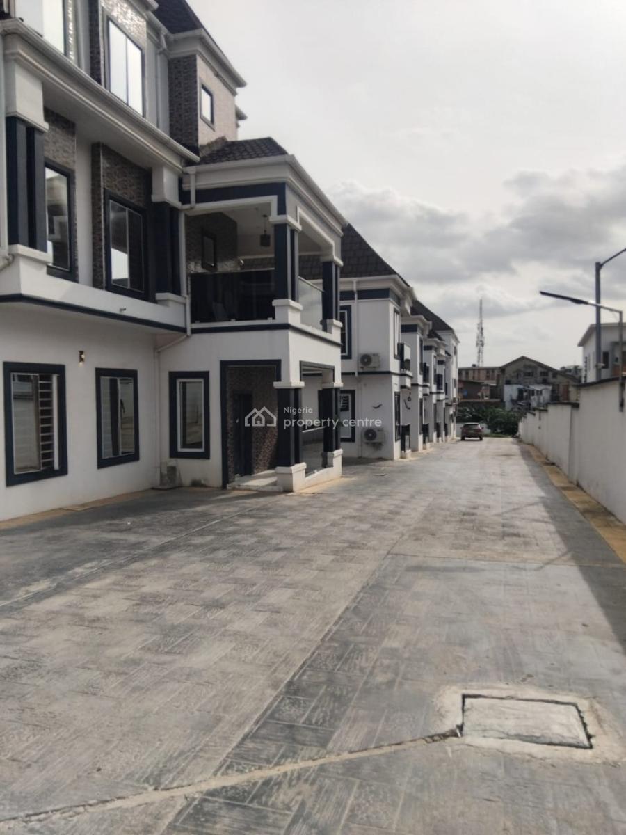 4 Bedroom Terrace Duplex Ojodu Waterfall Estate, Waterfall Estate, Ojodu, Lagos, Terraced Duplex for Rent