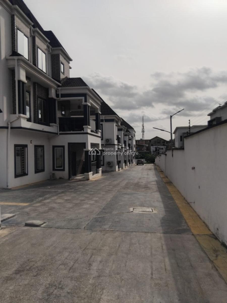 4 Bedroom Terrace Duplex Ojodu Waterfall Estate, Waterfall Estate, Ojodu, Lagos, Terraced Duplex for Rent