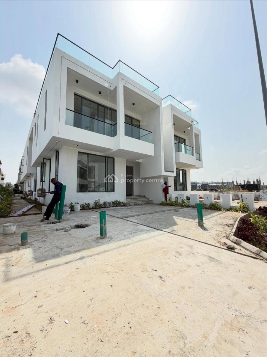 Contemporary 5 Bedroom Detached Duplex with Swimming Pool and Bq, Cowrie Creek Estate, Lekki, Lagos, Detached Duplex for Sale