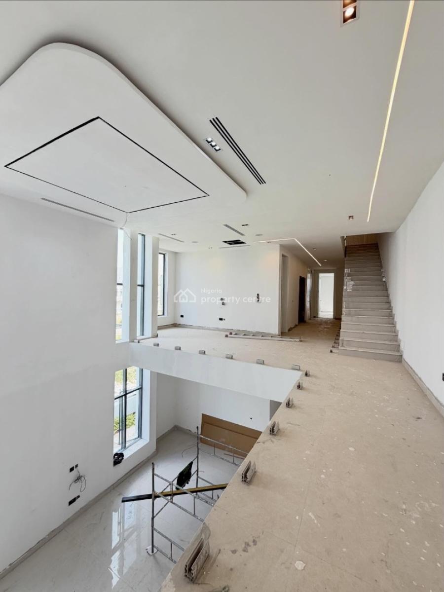 Contemporary 5 Bedroom Detached Duplex with Swimming Pool and Bq, Cowrie Creek Estate, Lekki, Lagos, Detached Duplex for Sale