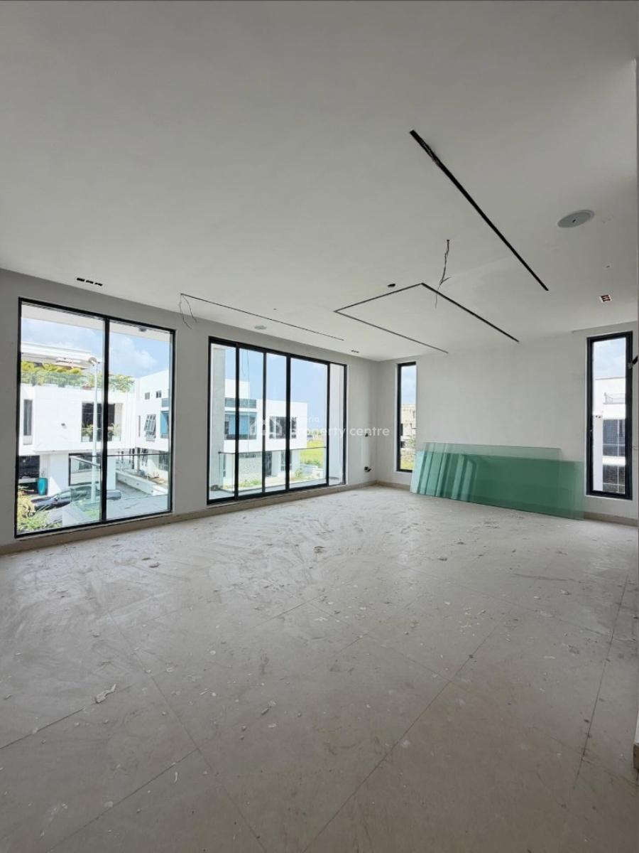 Contemporary 5 Bedroom Detached Duplex with Swimming Pool and Bq, Cowrie Creek Estate, Lekki, Lagos, Detached Duplex for Sale