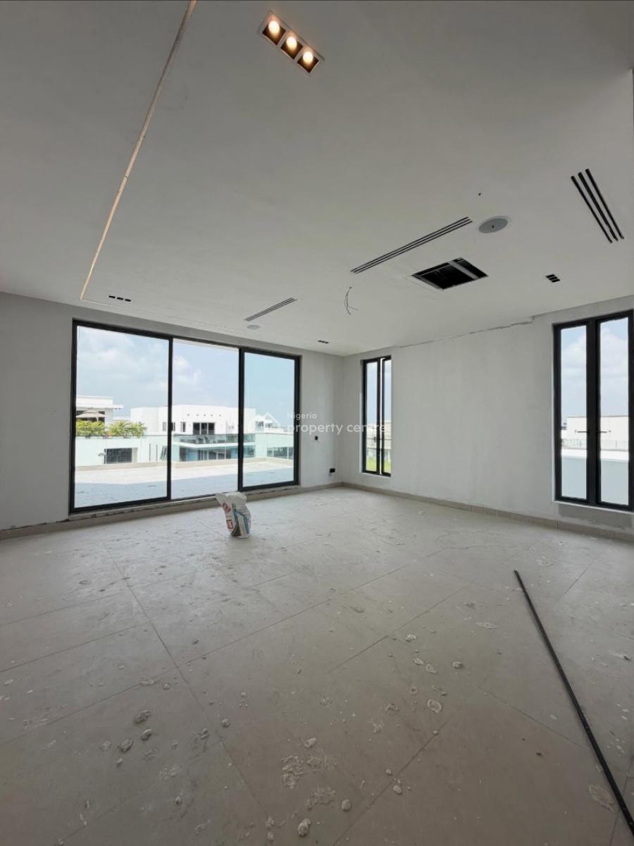 Contemporary 5 Bedroom Detached Duplex with Swimming Pool and Bq, Cowrie Creek Estate, Lekki, Lagos, Detached Duplex for Sale