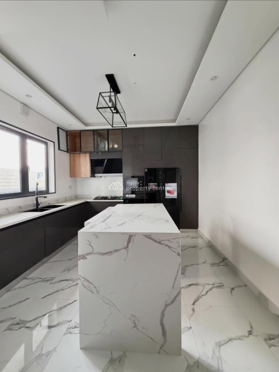 Contemporary 5 Bedroom Detached Duplex with Swimming Pool and Bq, Cowrie Creek Estate, Lekki, Lagos, Detached Duplex for Sale