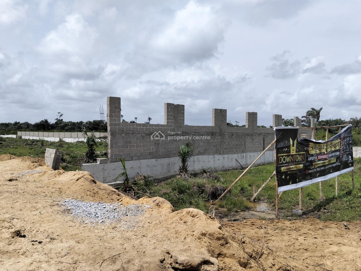 Land with C of O Suitable for Commercial, Downtown Lagos Phase2 ,facing The Lagos-calabar Coastal Rd, Ibeju Lekki, Lagos, Commercial Land for Sale
