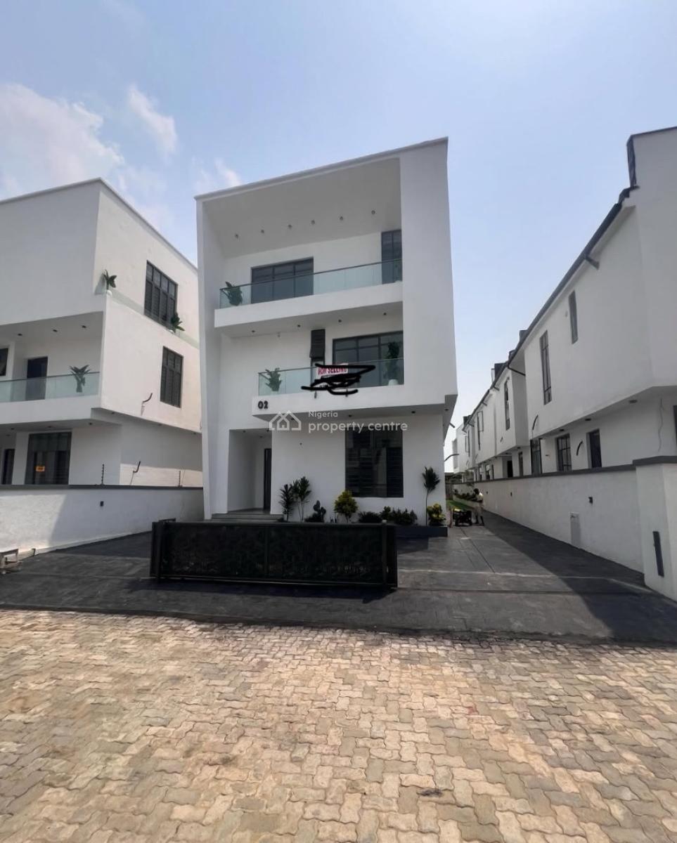 6 Bedroom Fully Detached Duplex + Bq, Chevron, Lekki, Lagos, Detached Duplex for Sale