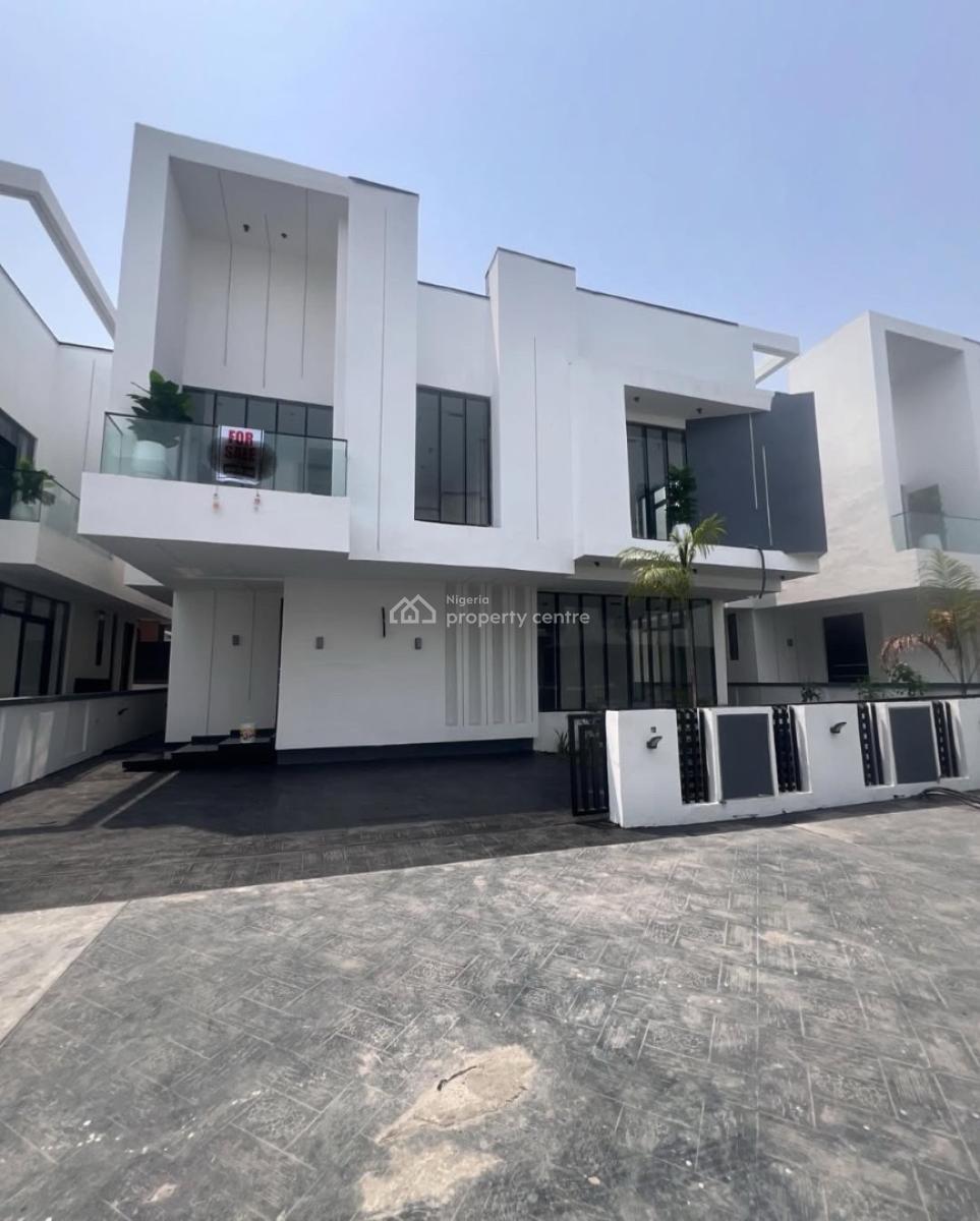 5 Bedroom Fully Detached Duplex + Bq, Chevron, Lekki, Lagos, Detached Duplex for Sale