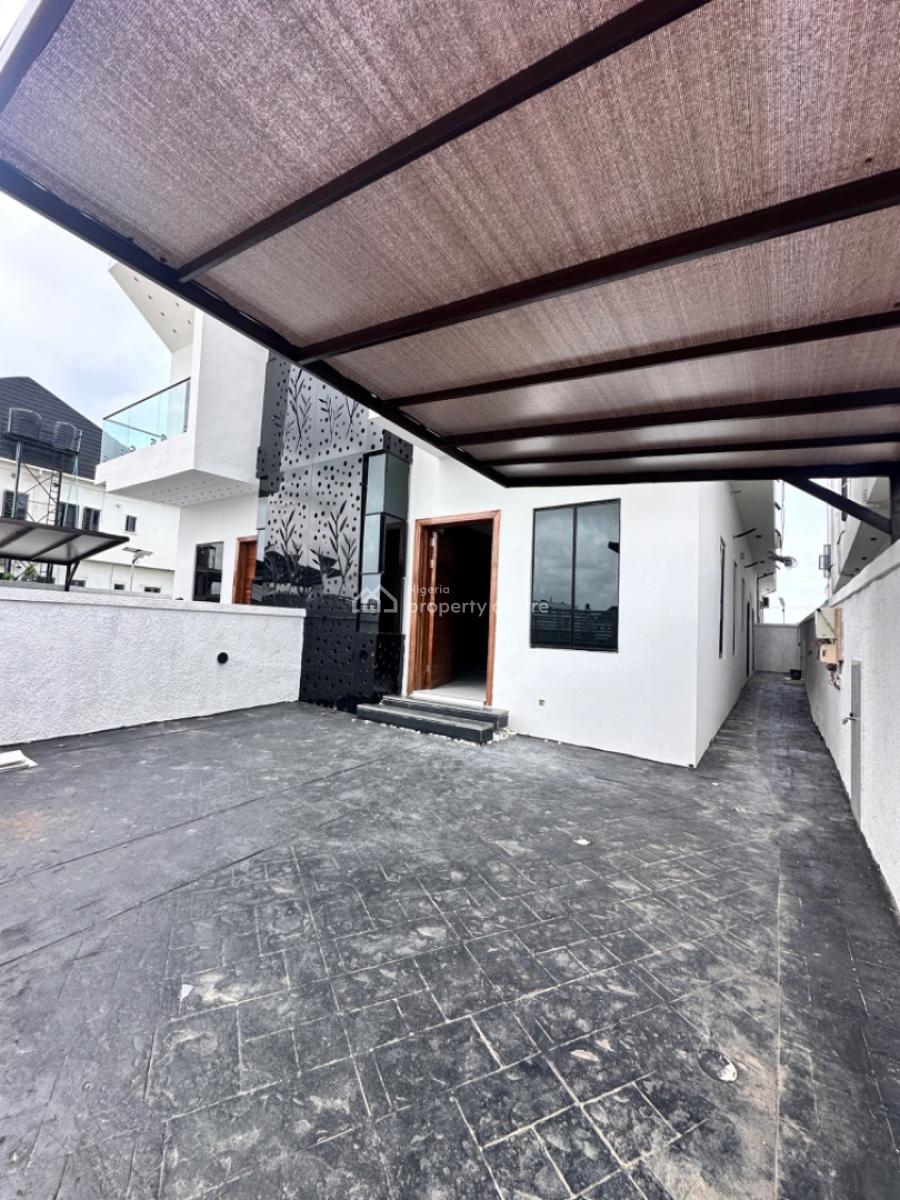 Beautiful 4 Bedroom Semidetached House with Bq, Orchid Road By Chevron Toll Gate, Lekki, Lagos, Semi-detached Duplex for Sale