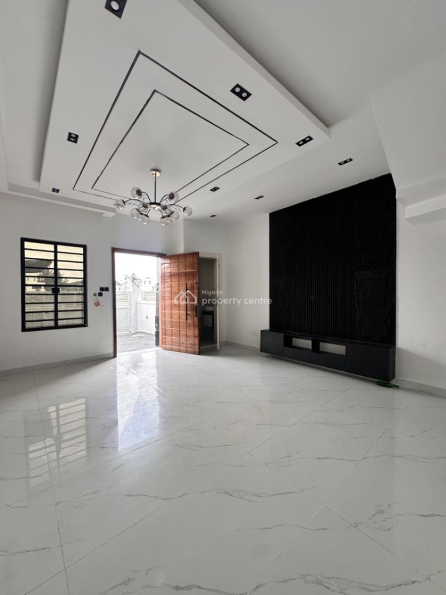 Beautiful 4 Bedroom Semidetached House with Bq, Orchid Road By Chevron Toll Gate, Lekki, Lagos, Semi-detached Duplex for Sale