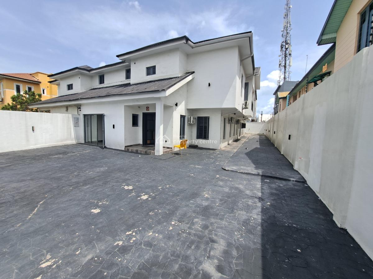 Tastefully Finished 5 Bedroom Semi Detached Duplex with Bq & Generator, Lekki Phase 1, Lekki, Lagos, Semi-detached Duplex for Rent