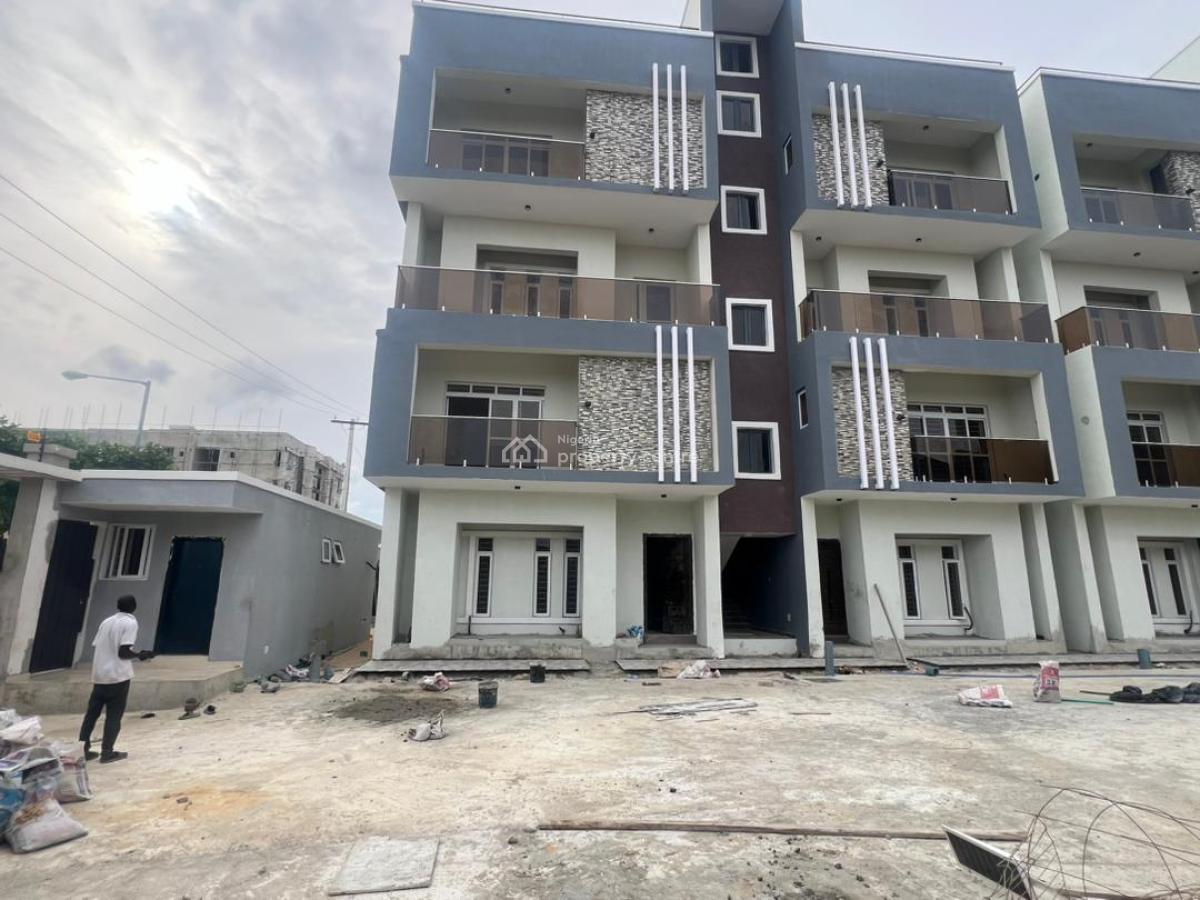 Newly Built 3 Bedroom Maisonette with Bq, Lekki Phase 1, Lekki, Lagos, House for Sale