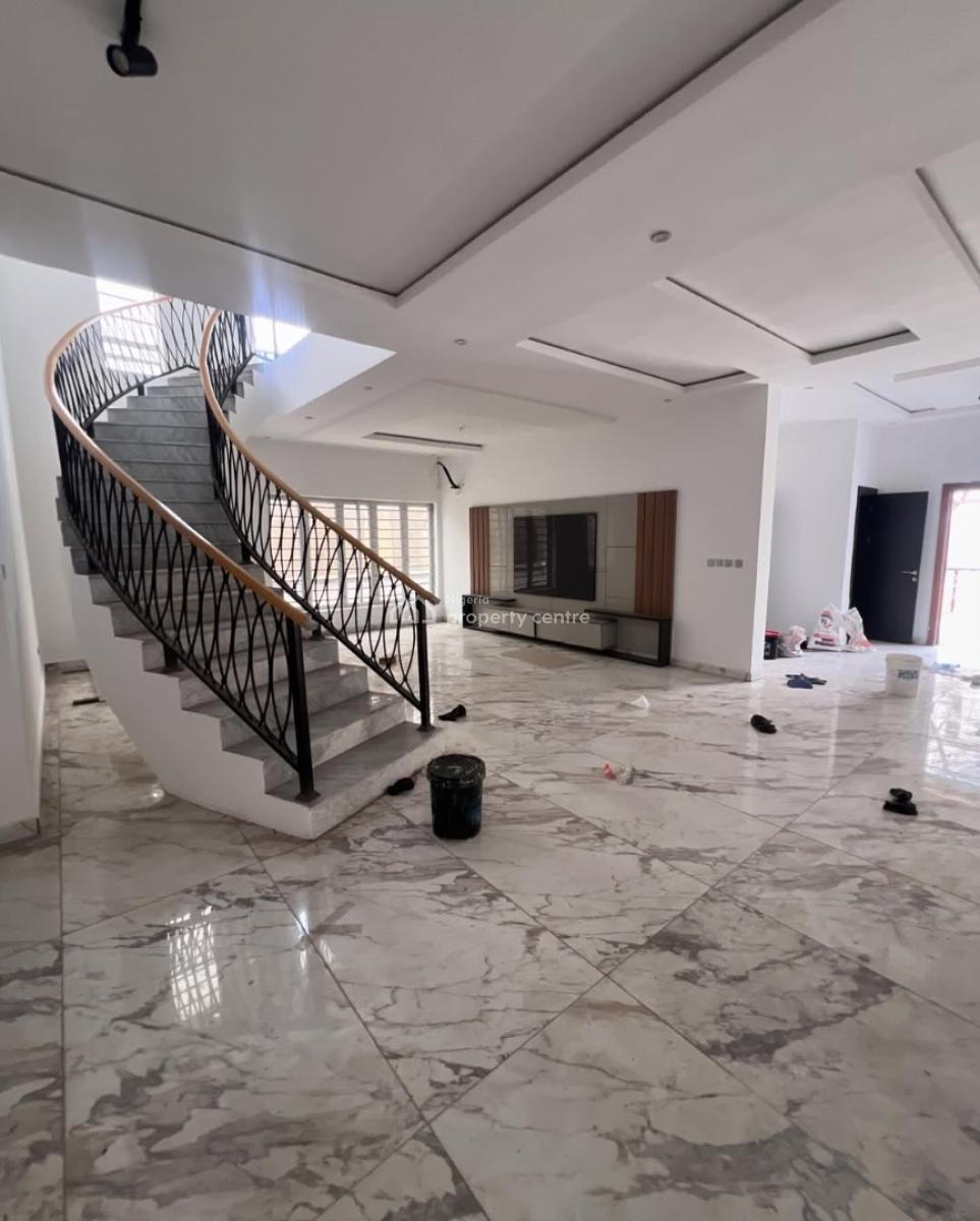 5 Bedroom Fully Detached Duplex + Bq, Chevron, Lekki, Lagos, Detached Duplex for Sale
