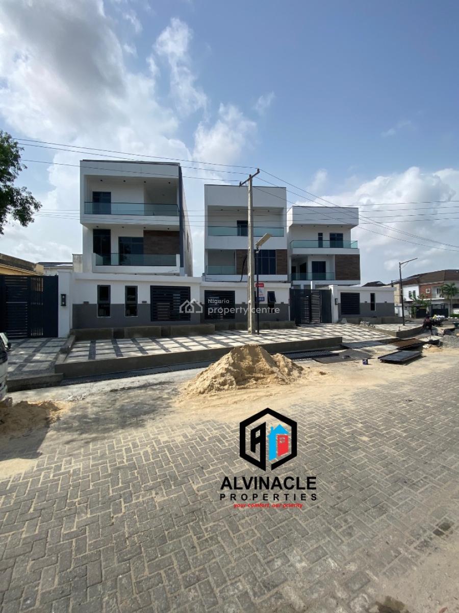 Newly Built 5 Bedroom Duplex Private Compound, Lekki Phase 1, Lekki, Lagos, Detached Duplex for Sale