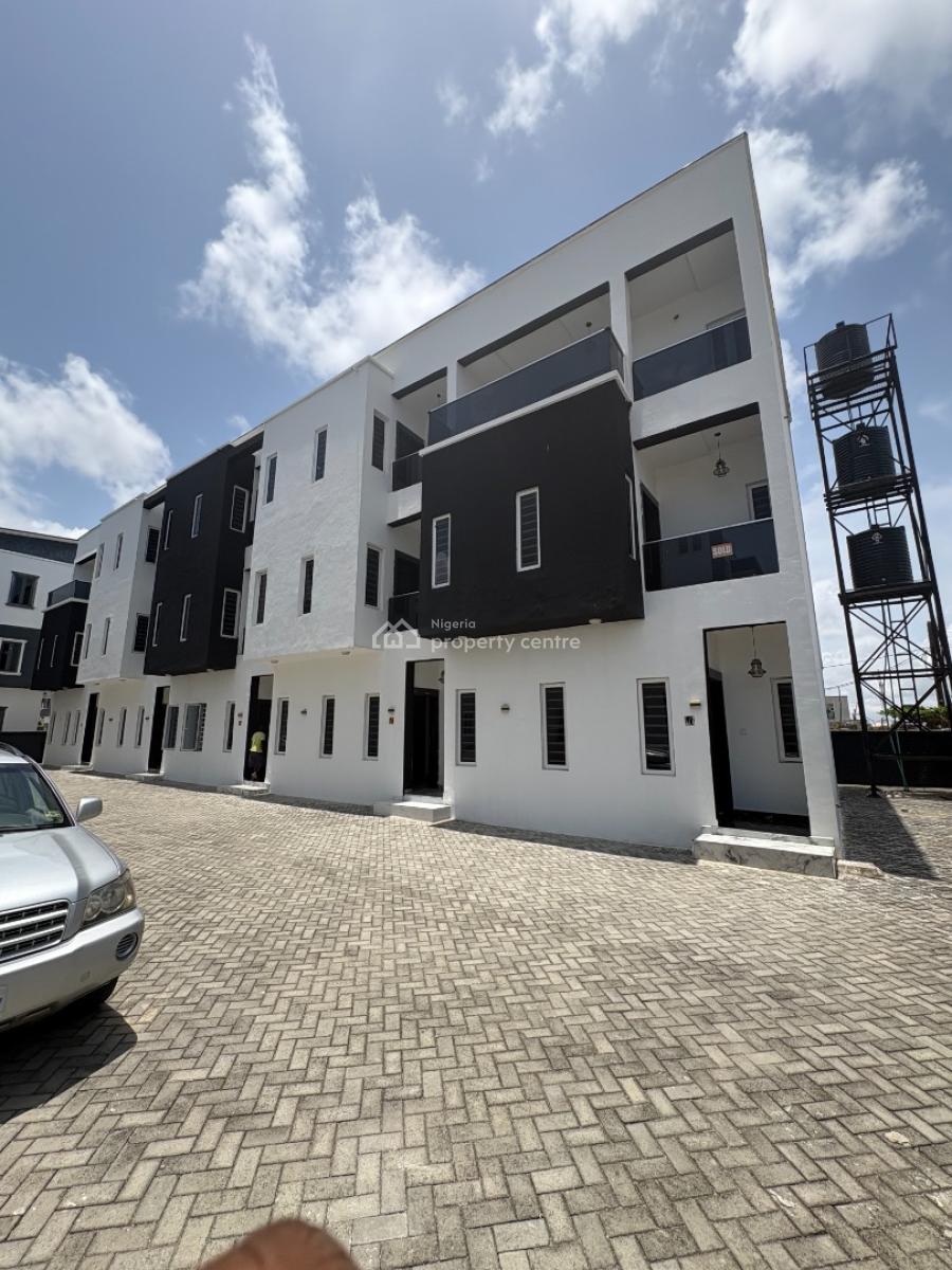 Newly Built 4 Bedroom Terrace, Mobil Road, Ilaje, Ajah, Lagos, Terraced Duplex for Rent