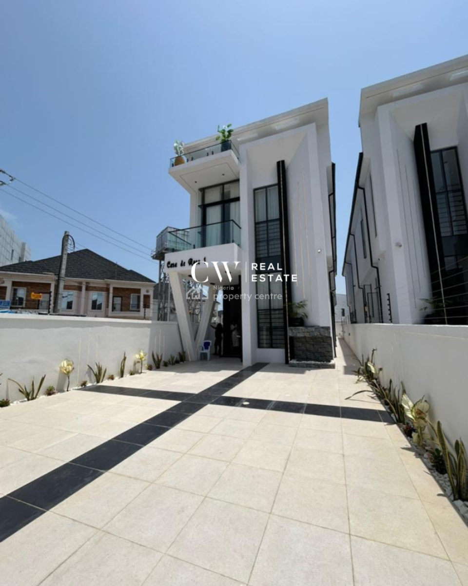 5 Bedroom Fully Detached House with Bq, Ikota, Lekki, Lagos, House for Sale